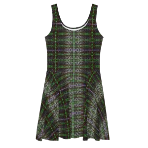 Fitted Skater Dress (Her/Muliebris)(Rind#5 Tree Link) RJSTH@Fabric#5 RJSTHW2021 RJS