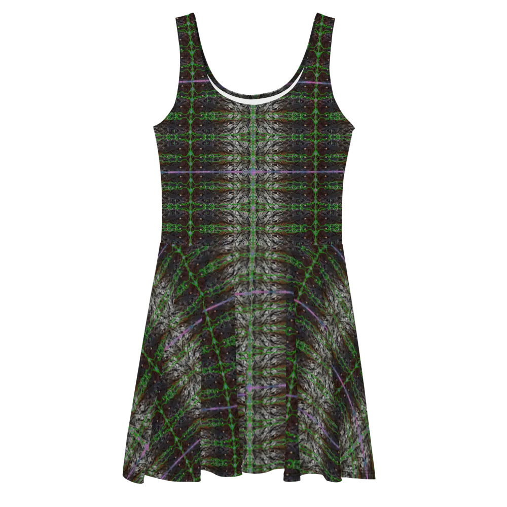 Fitted Skater Dress (Her/Muliebris)(Rind#5 Tree Link) RJSTH@Fabric#5 RJSTHW2021 RJS