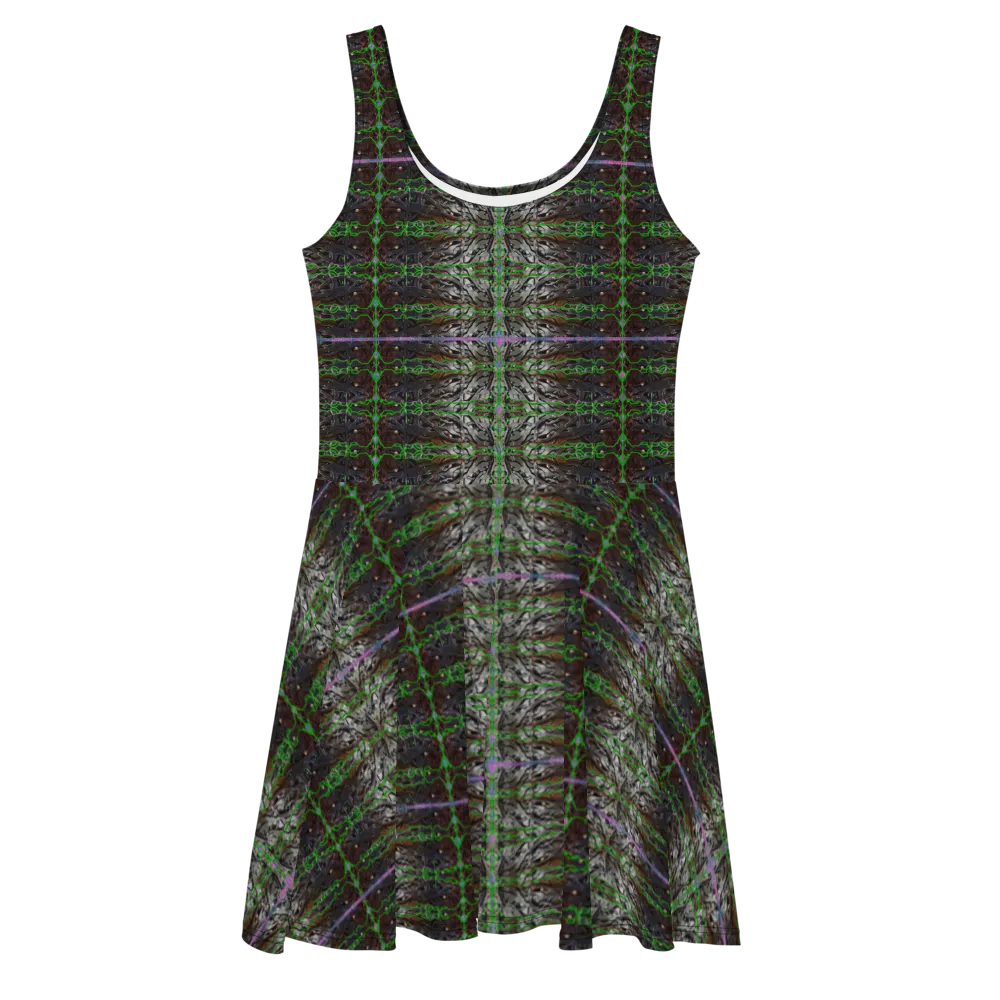 Fitted Skater Dress (Her/Muliebris)(Rind#5 Tree Link) RJSTH@Fabric#5 RJSTHW2021 RJS