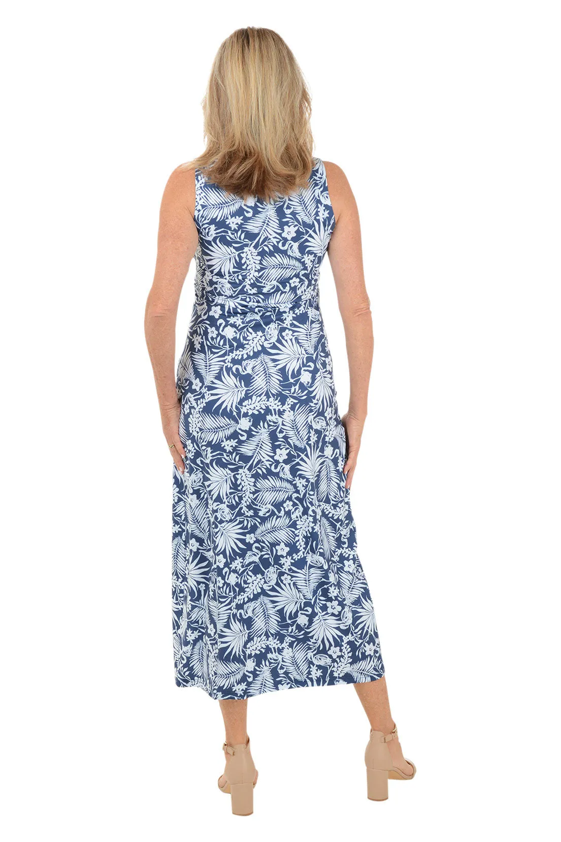 Flamboyant Flamingo Jacin Sleeveless Maxi Dress