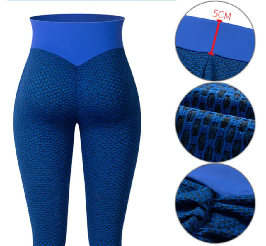 Flattering Fit Leggings - Green