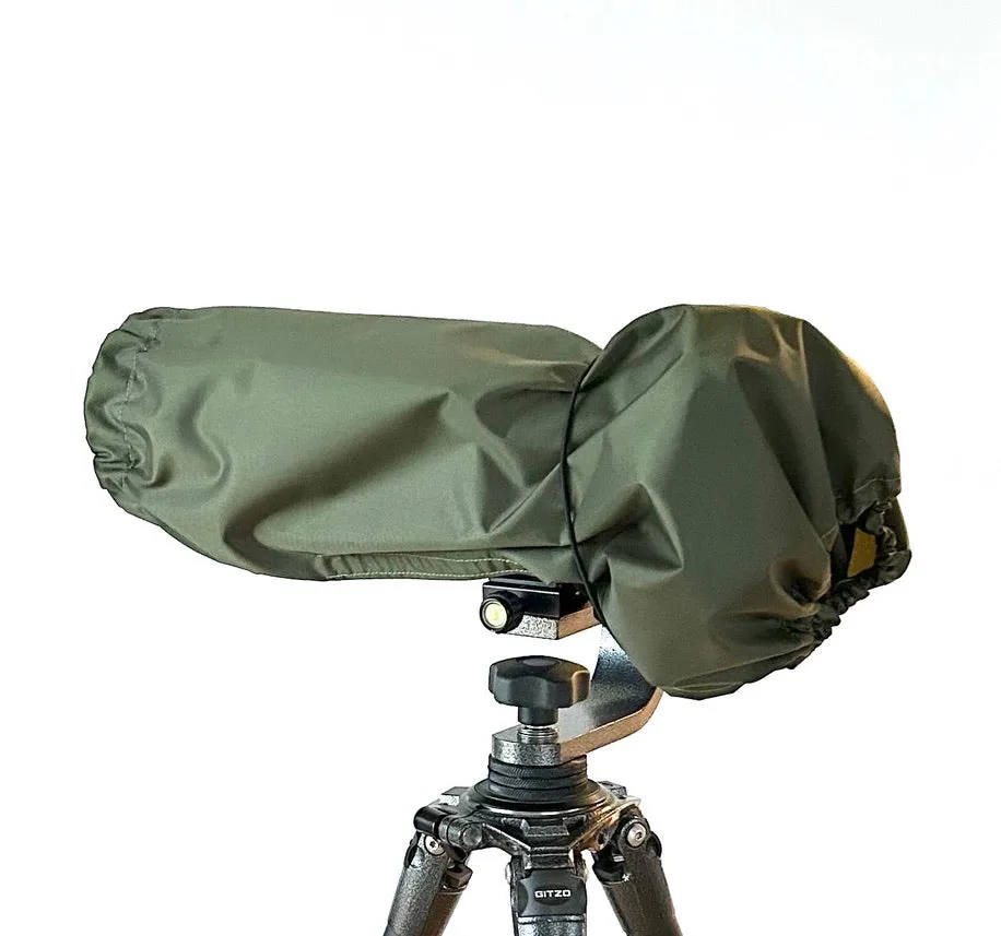 For SIGMA Waterproof Reversible Double Layer DPM Camo - Black Camera Lens Cover & CAP SETS