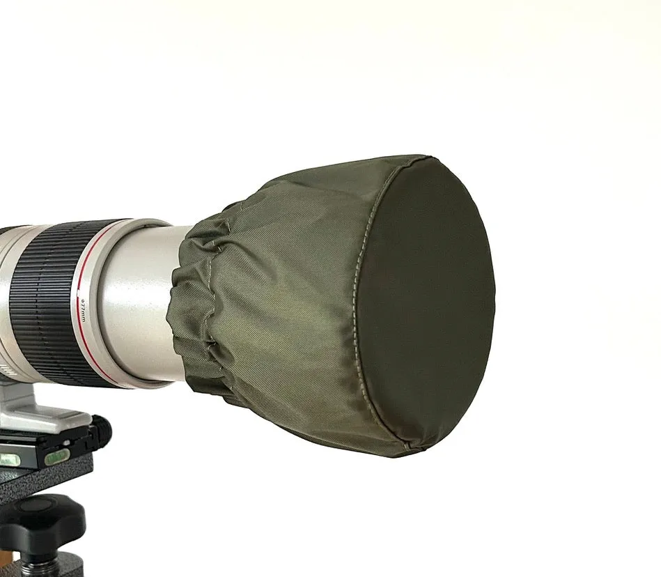 For SIGMA Waterproof Reversible Double Layer DPM Camo - Black Camera Lens Cover & CAP SETS