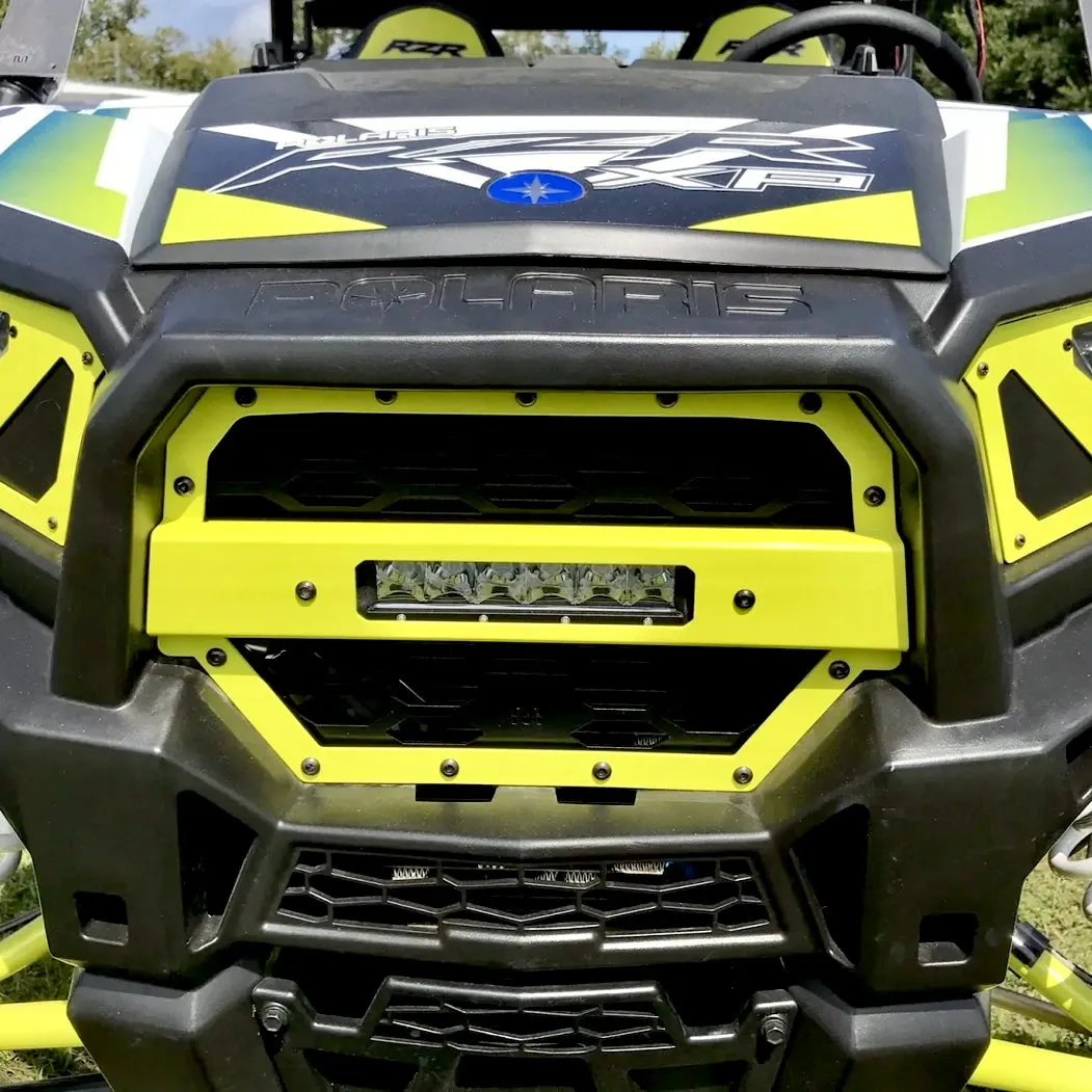 Front Grille Protector Kit with LED Bar for Polaris RZR (2014-2018)
