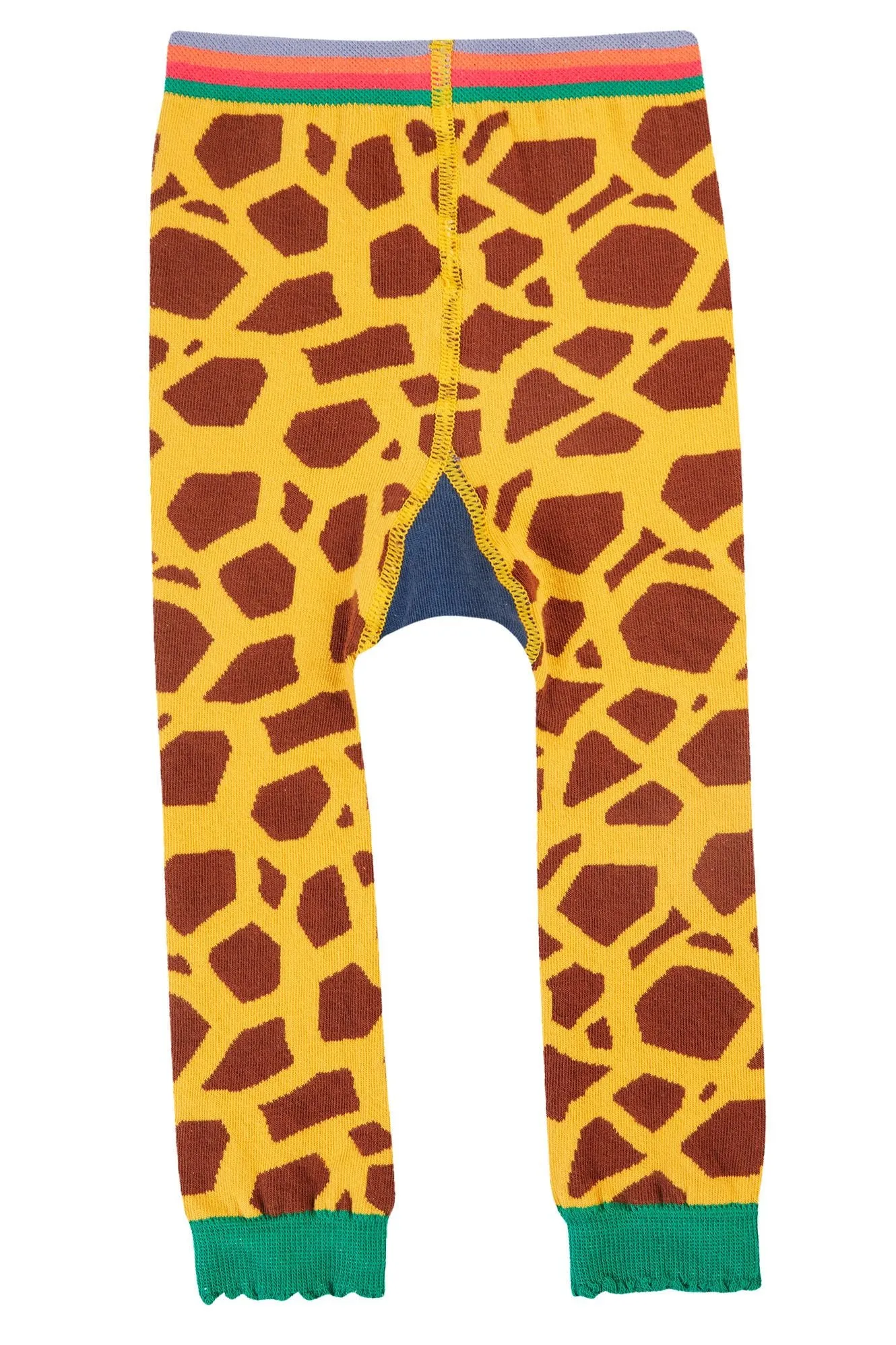 Frugi Infant Knitted Leggings 500086A4gfpr Giraffe