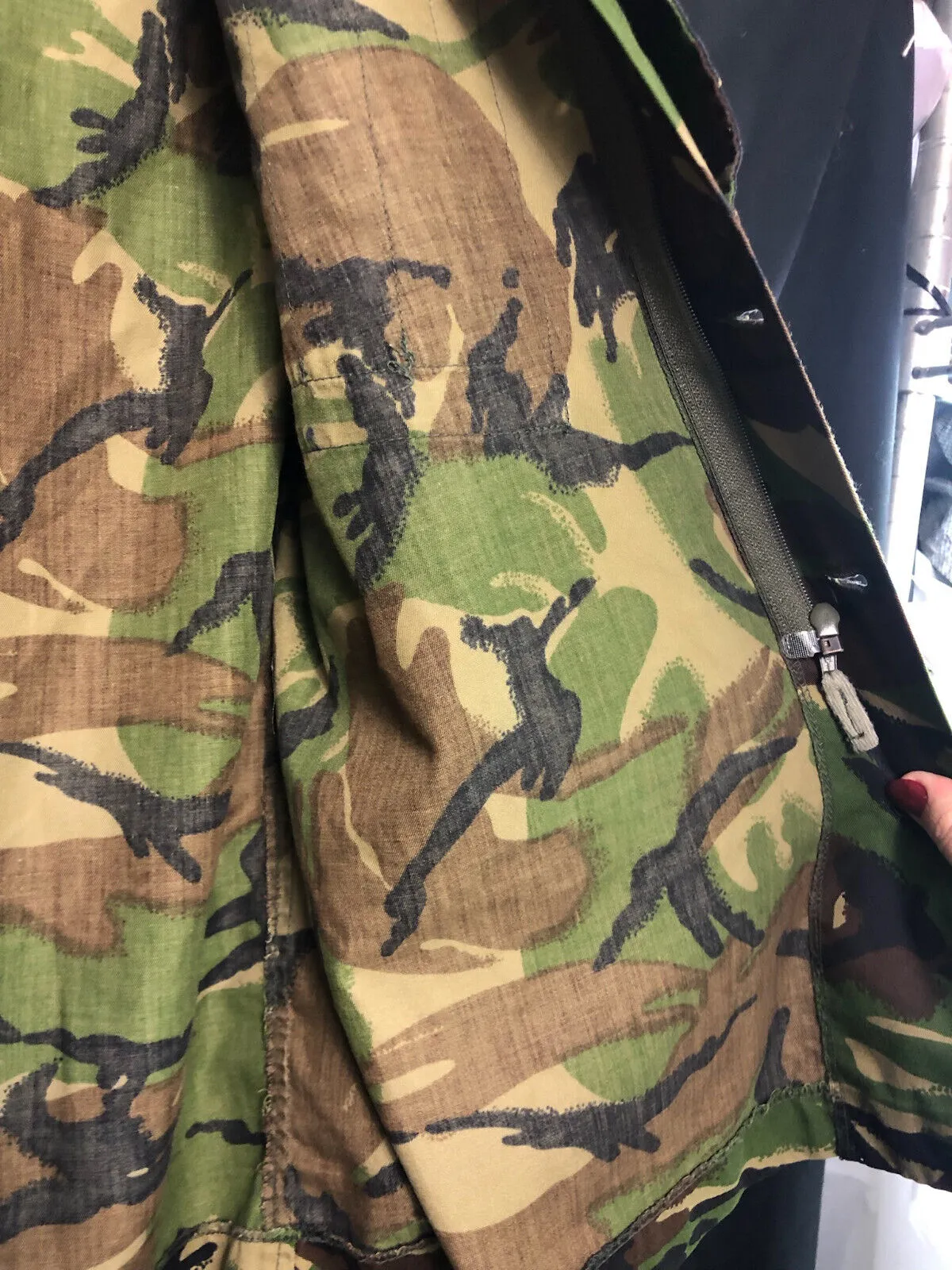 Genuine British Army Camouflage DPM Lightweight Jacket - Size 170/96