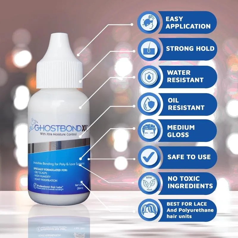 Ghost Bond Glue | Invisible Bond Working for Poly and Lace Hair Systems