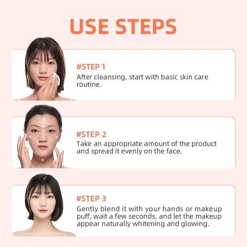 GMEELAN Gluta Facial Whitening Lazy Moisturizing Cream Brighten Skin Tone 30g