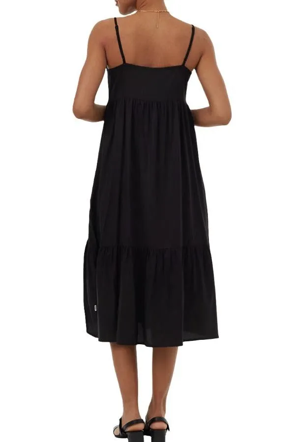 Go With The Flow Tiered Cami Dress