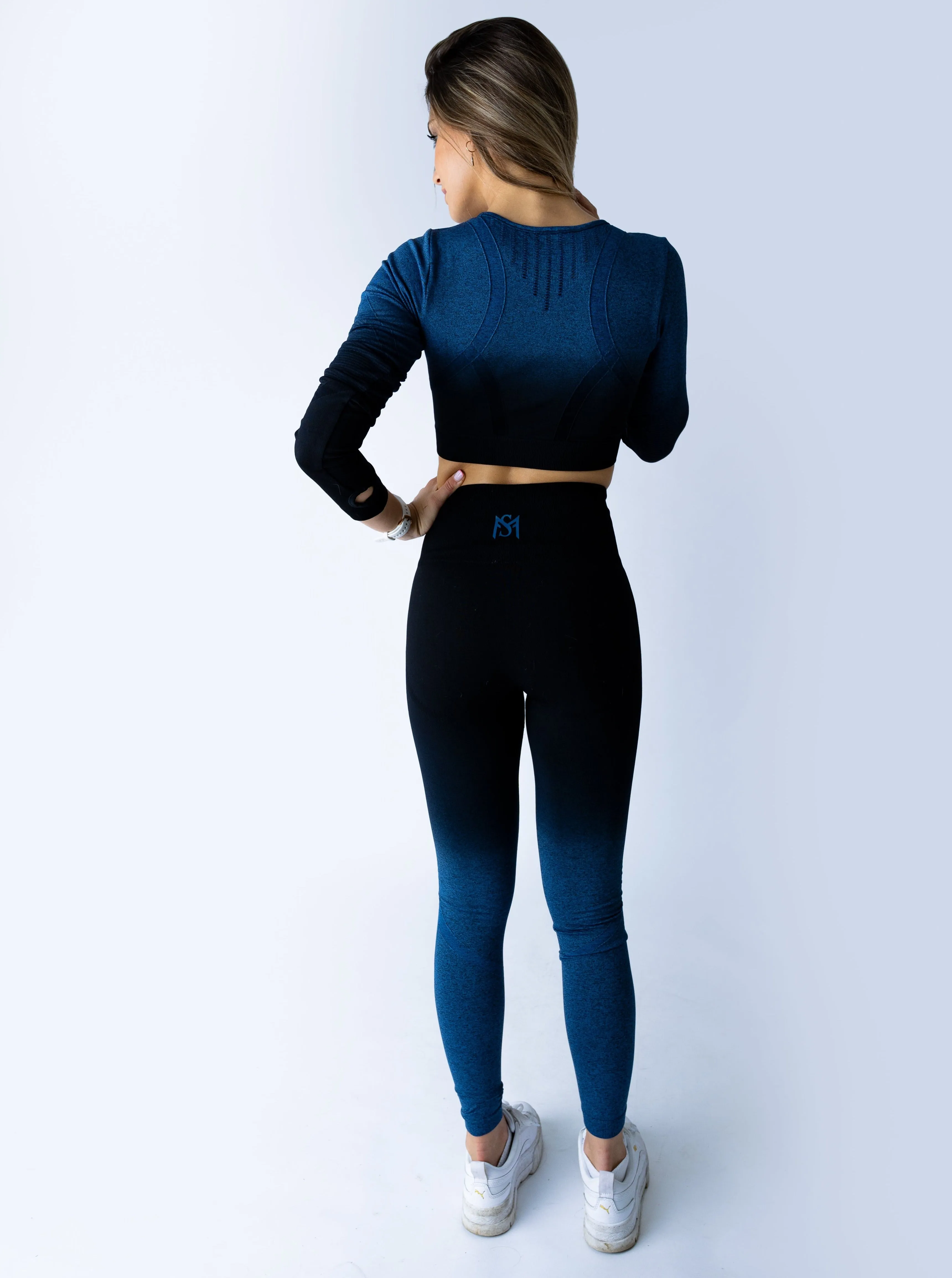 Gradient Blue Set Long Sleeve