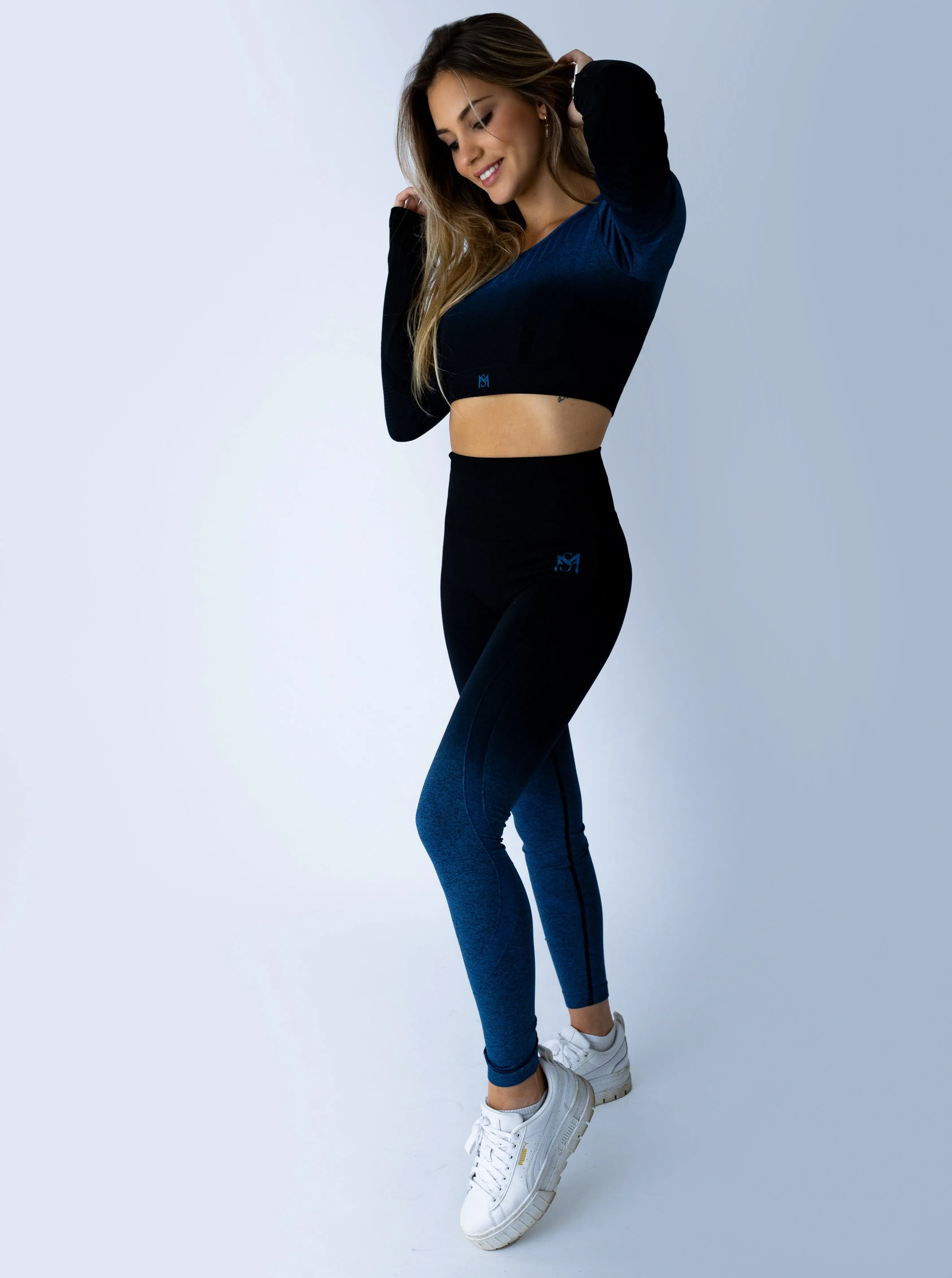 Gradient Blue Set Long Sleeve
