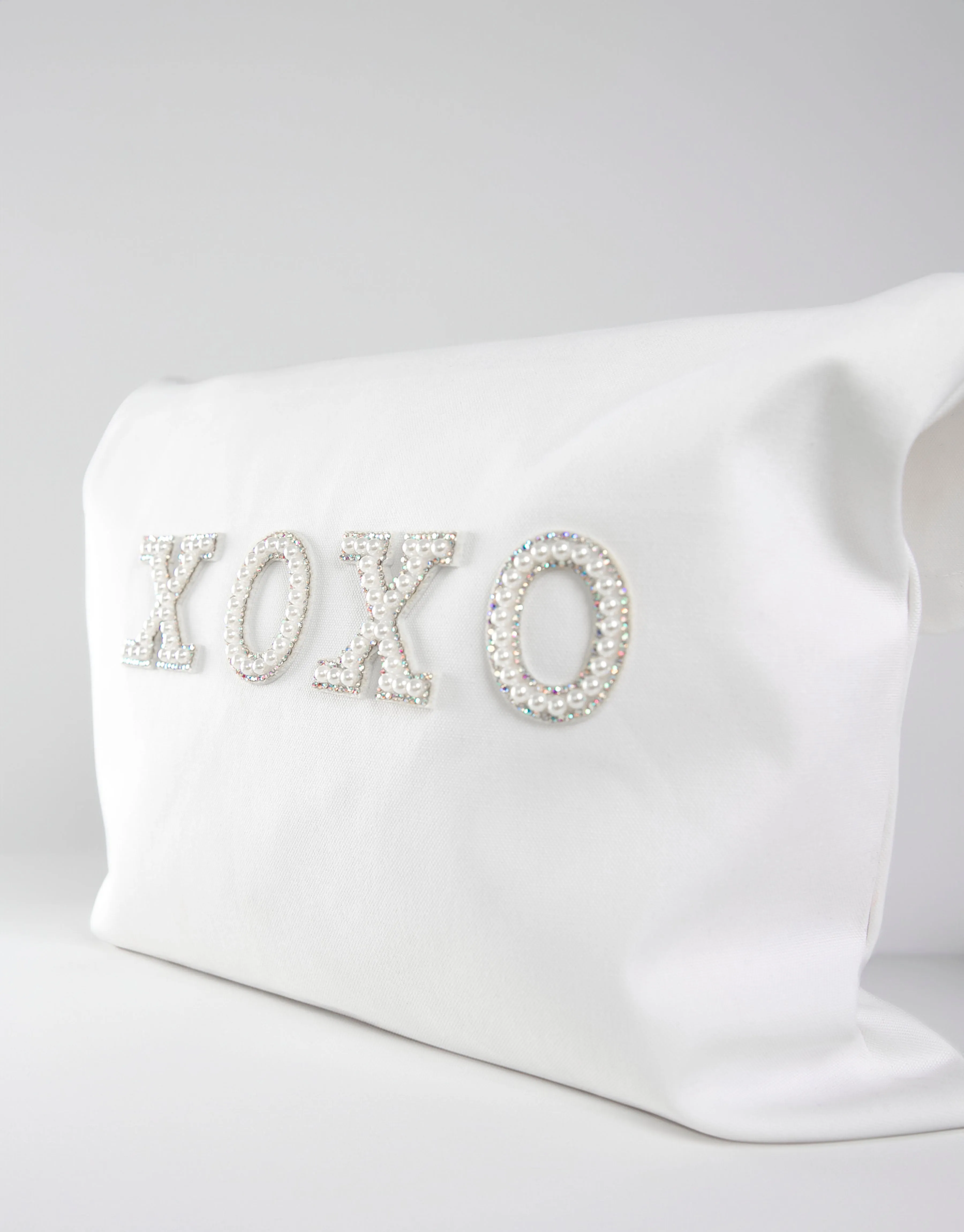 Handmade Pearl & Rhinestone Letters: Letter Patches from A - Z
