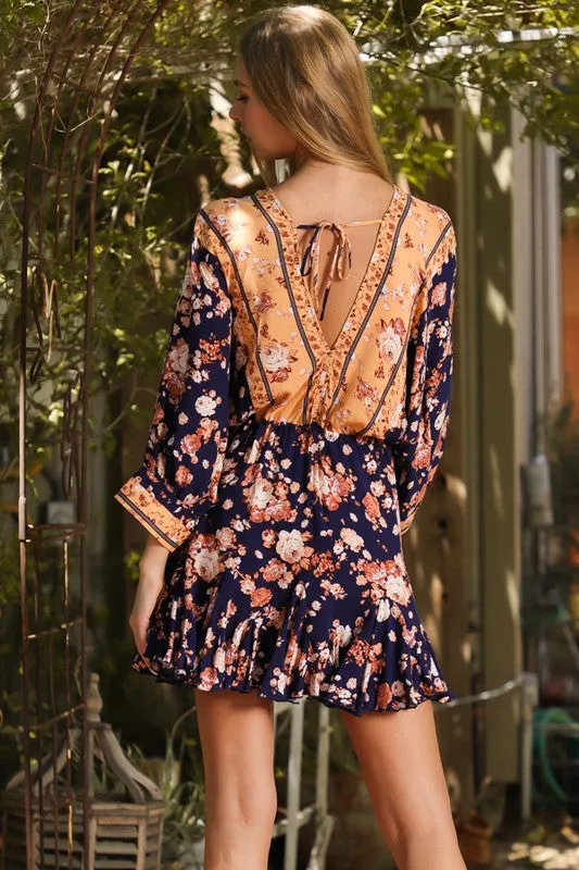 Hazel Dolman Sleeve Mini Dress
