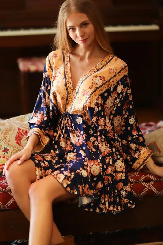 Hazel Dolman Sleeve Mini Dress