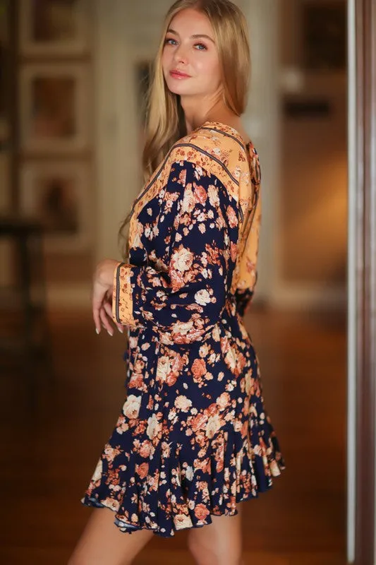 Hazel Dolman Sleeve Mini Dress