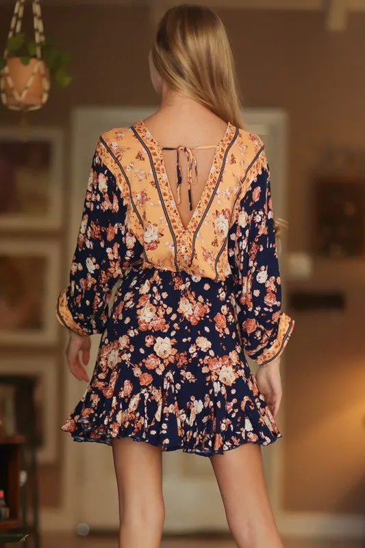 Hazel Dolman Sleeve Mini Dress