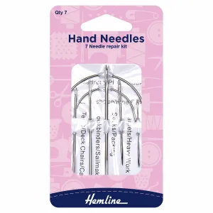 Hemline Hand Sewing Needles: Repair: 7 Pieces