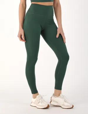 High Waist Pure Legging: Forest