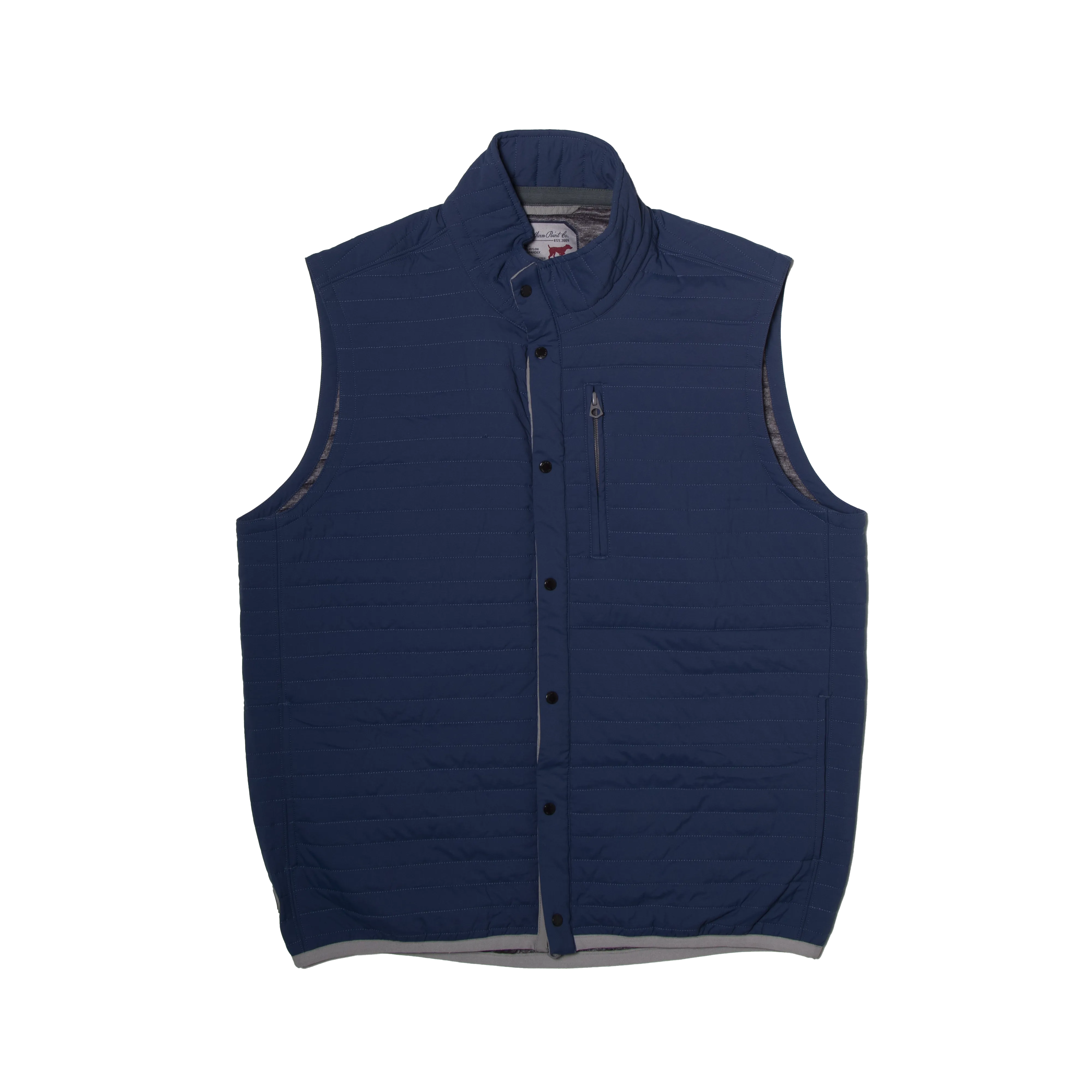 Hinton Vest- Blue Final Sale
