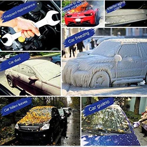 HXGL-Car Covers Compatible with Mercedes-Benz AMG GT Insulated Car Cover All-Weather Waterproof and Dust-Proof Car Clothing Safety Shield (Size : AMG GT)