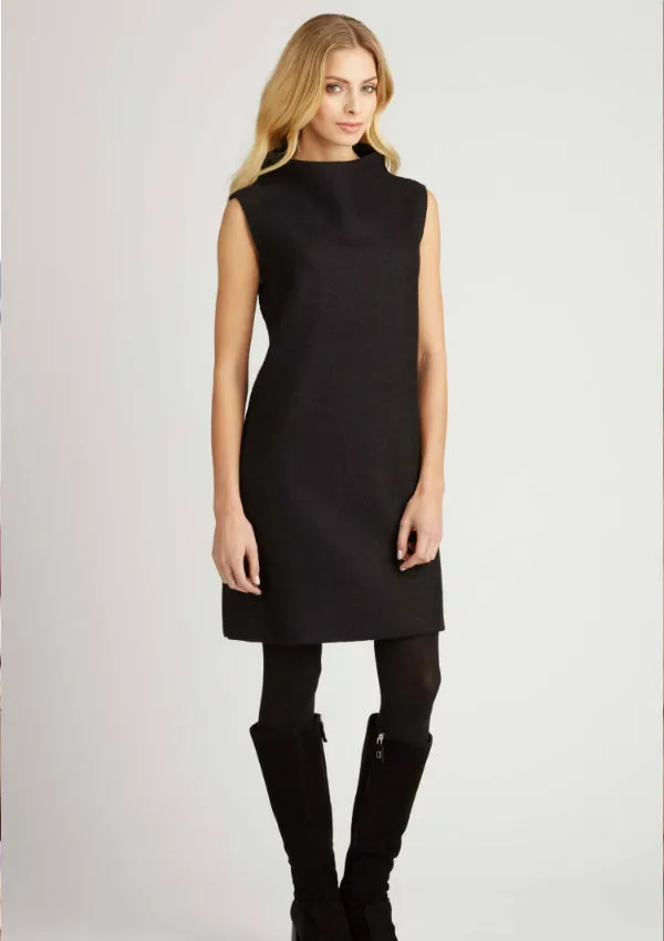 Indigenous Boiled Wool Dress Final Sale