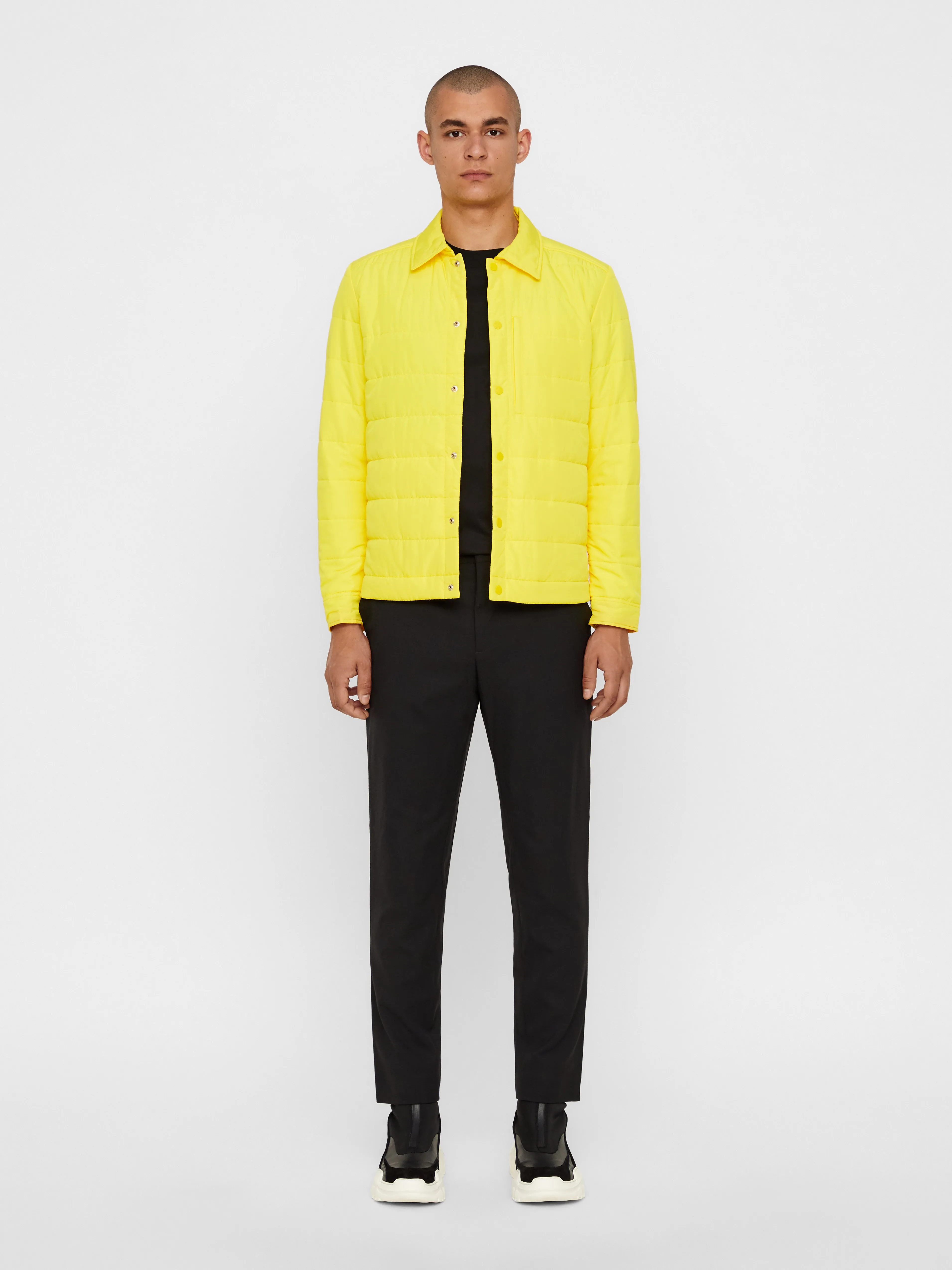 J.Lindeberg Mens Dolph Gravity PRIMALOFT Jacket - SUN YELLOW