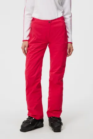 J.Lindeberg Womens Watson Ski Pant - Rose Red