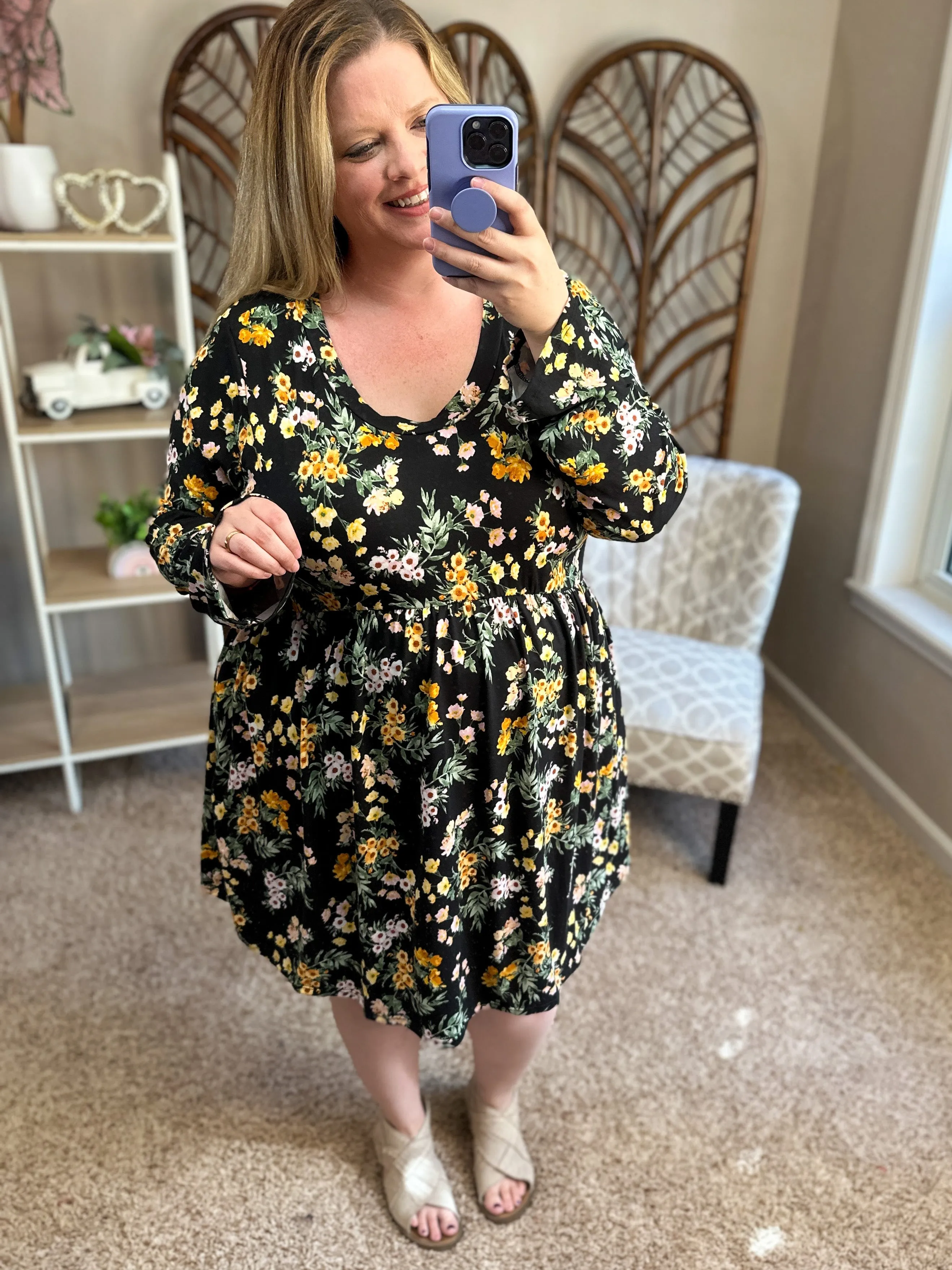 Just as Expected Tunic Dress