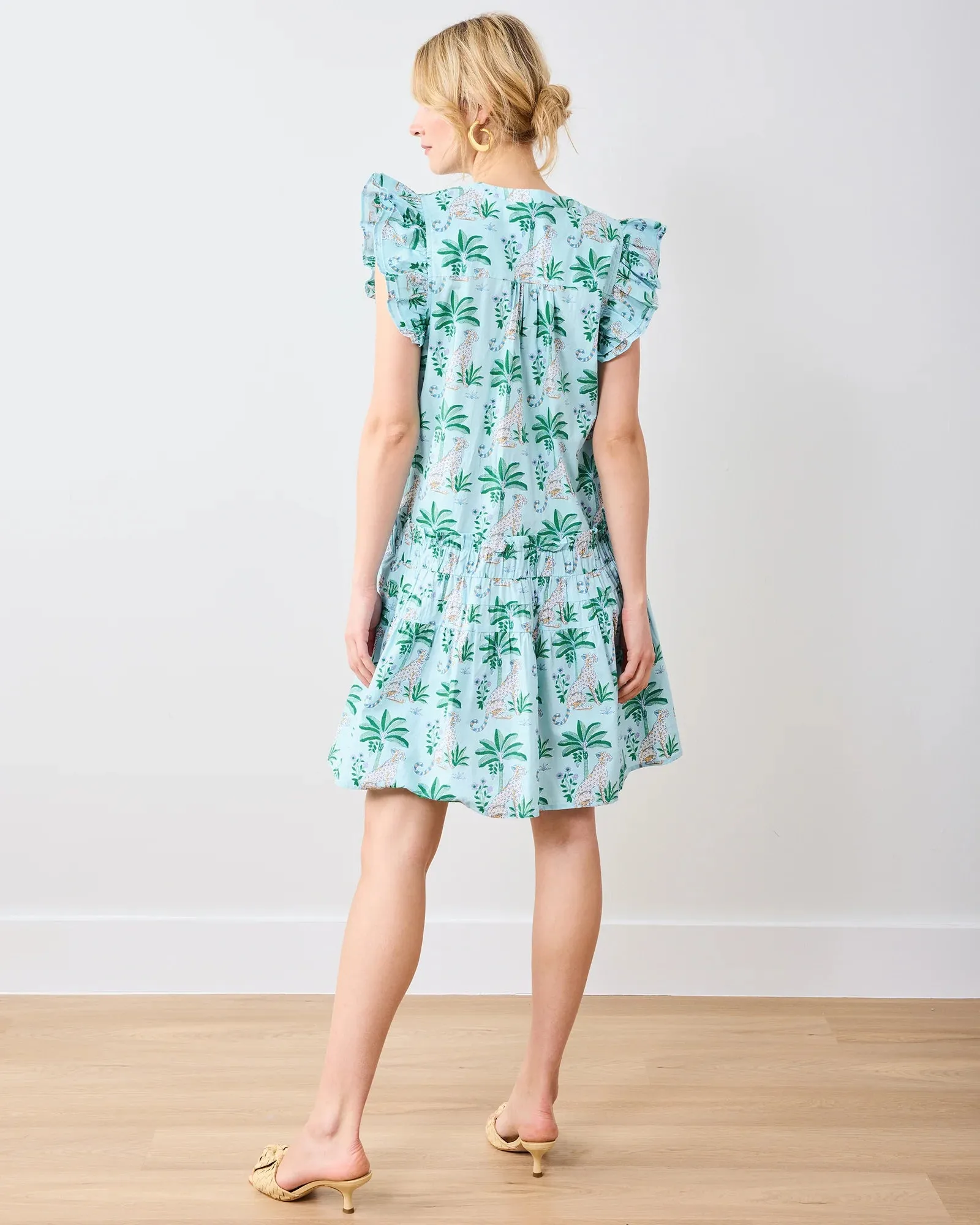 KATIE DRESS IN LEOPARD MIRAGE