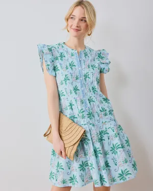 KATIE DRESS IN LEOPARD MIRAGE