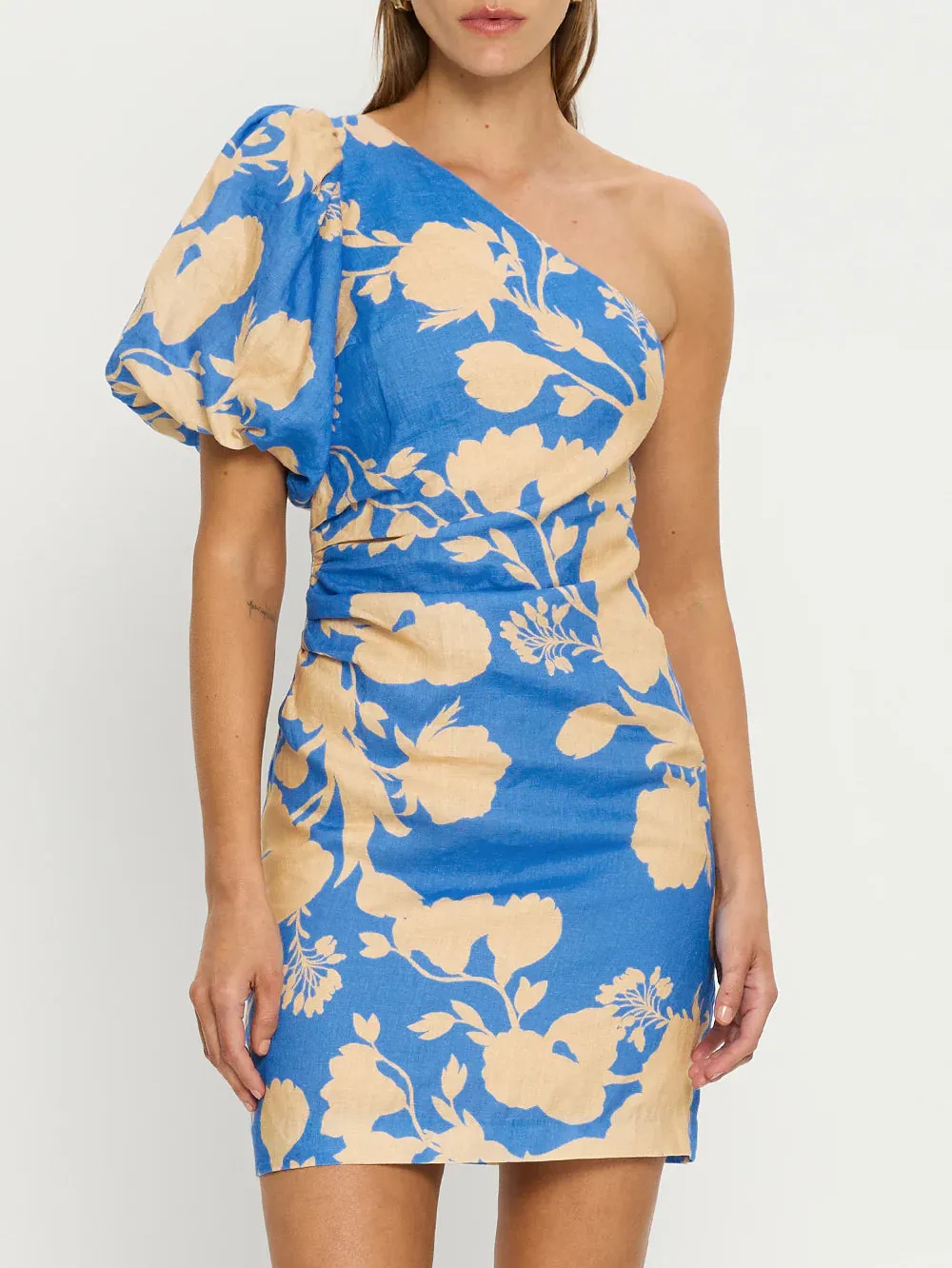 Kivari Aurora One Shoulder Mini Dress