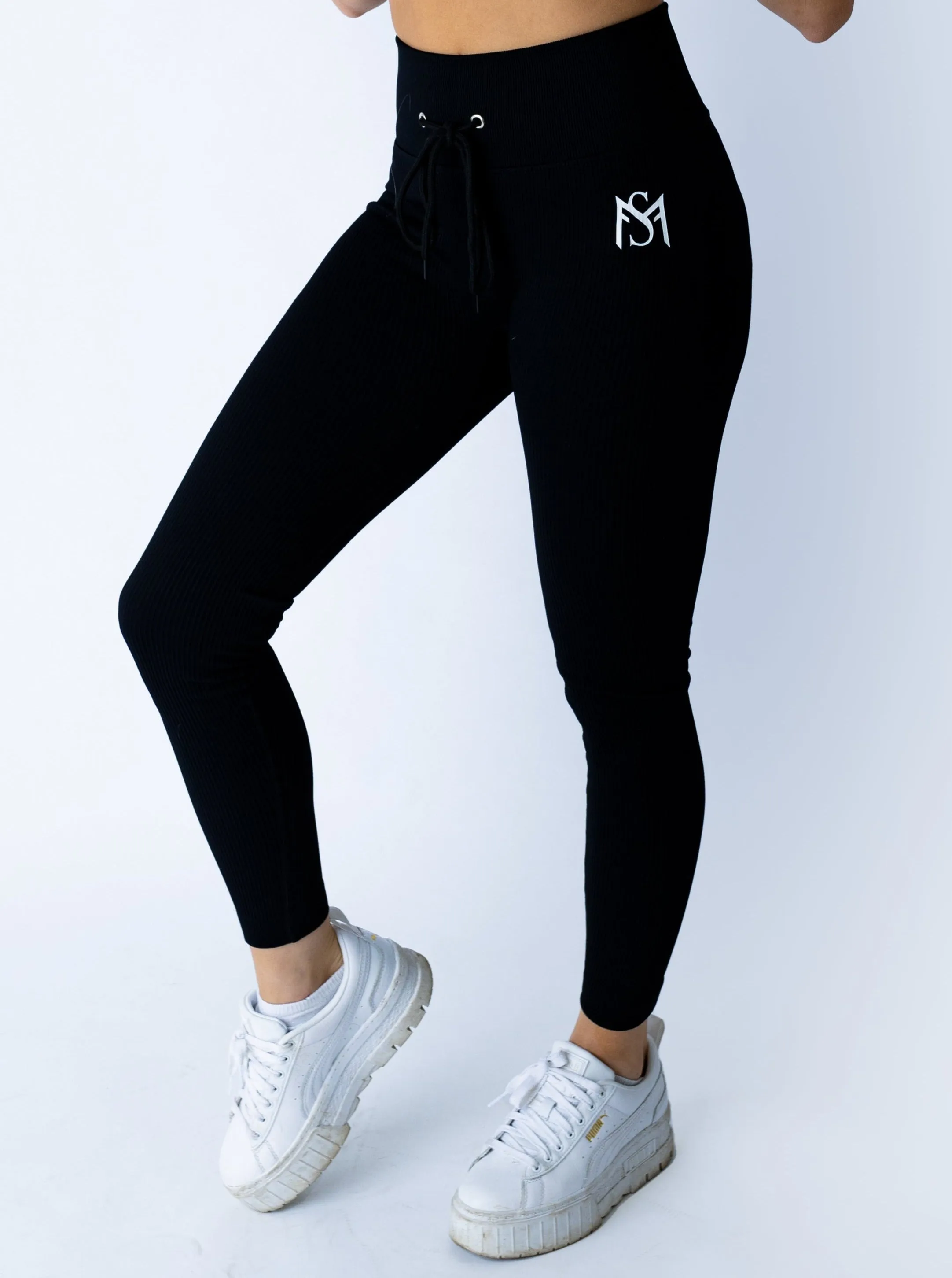 Lace Collection Black Legging