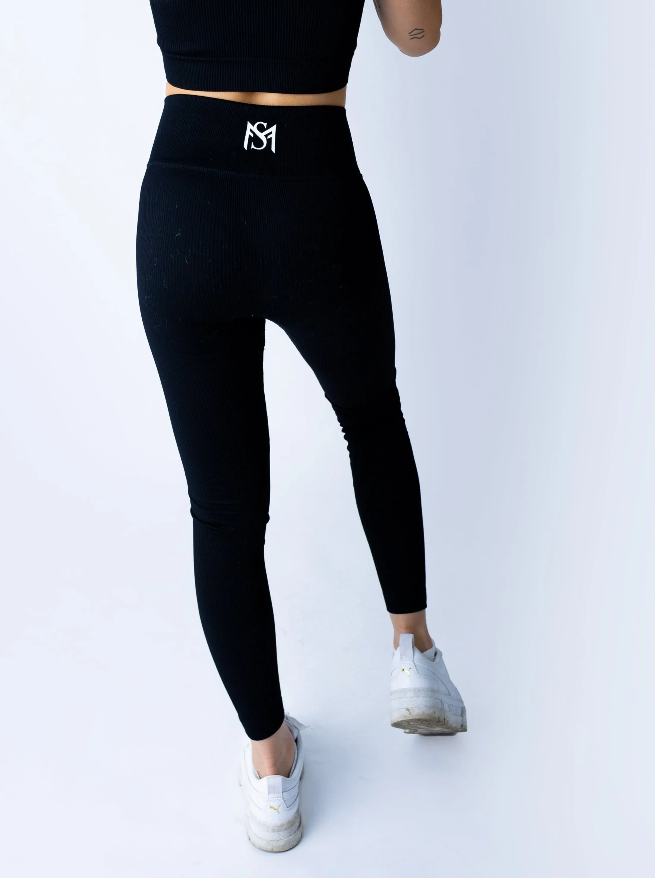 Lace Collection Black Legging