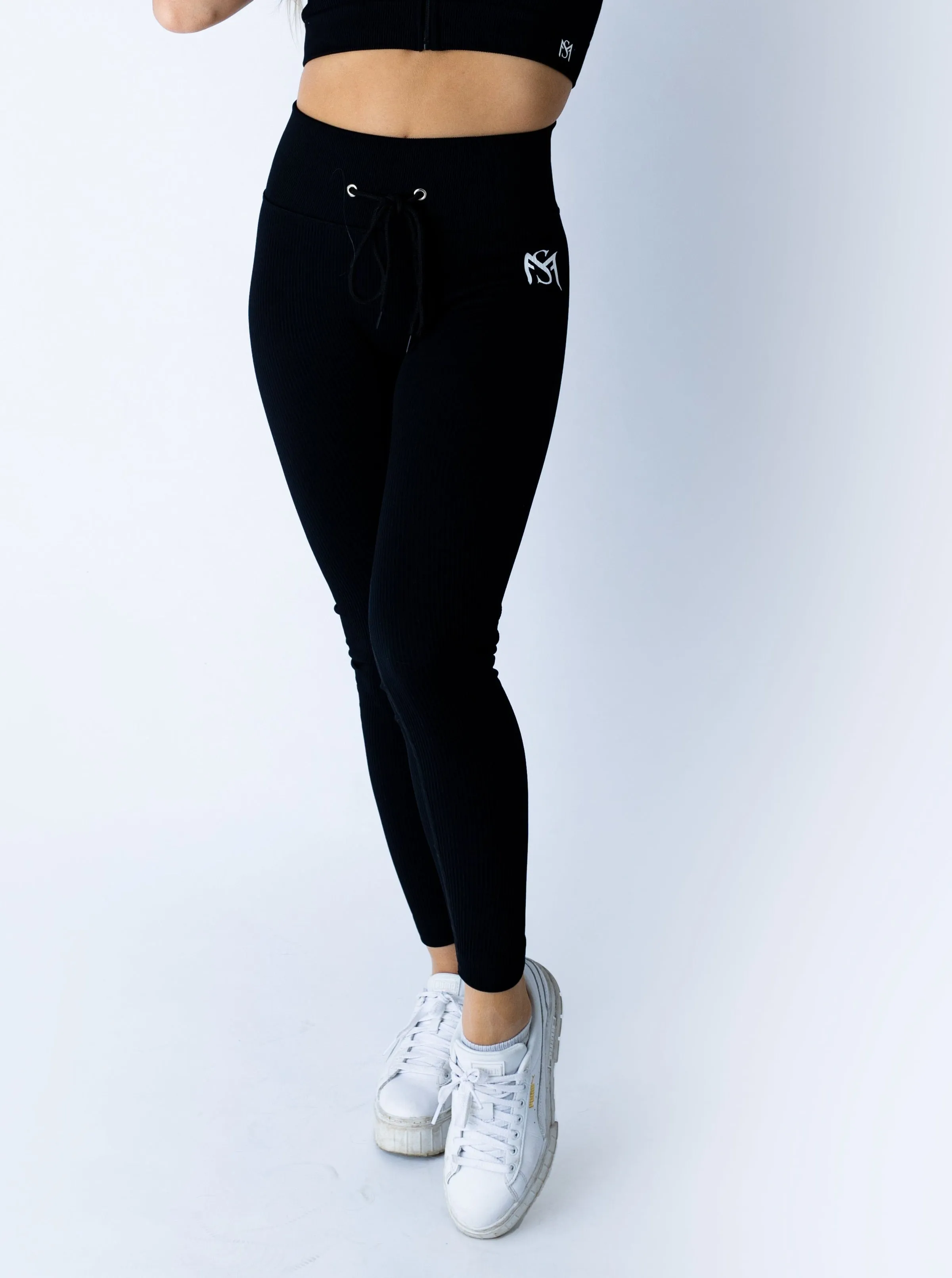 Lace Collection Black Legging