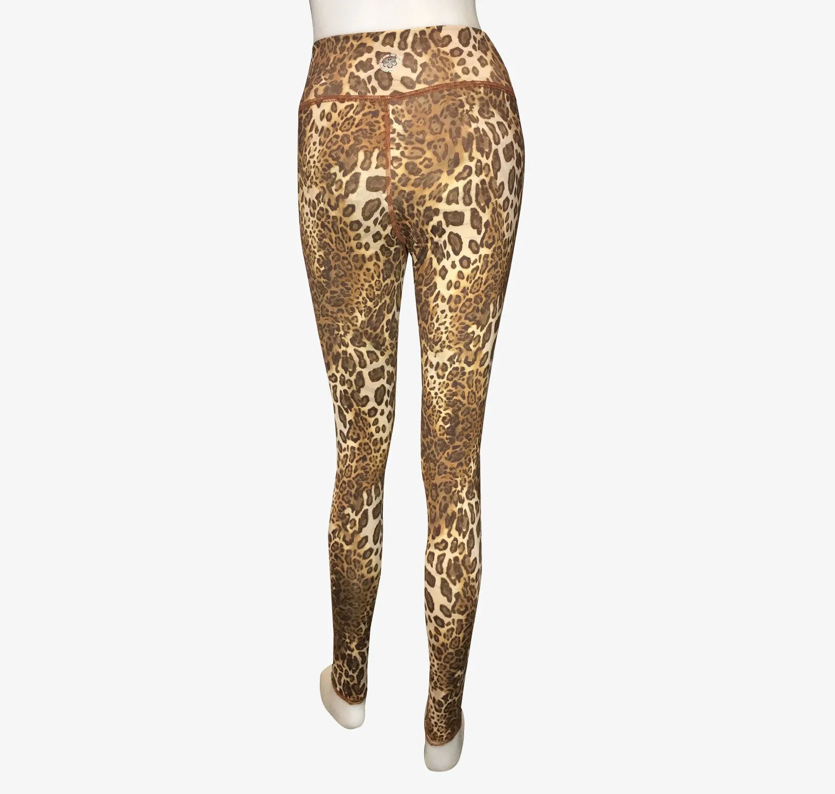 LEGGINGS BROWN TIGER/LEOPARD