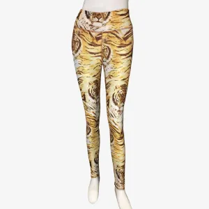 LEGGINGS BROWN TIGER/LEOPARD