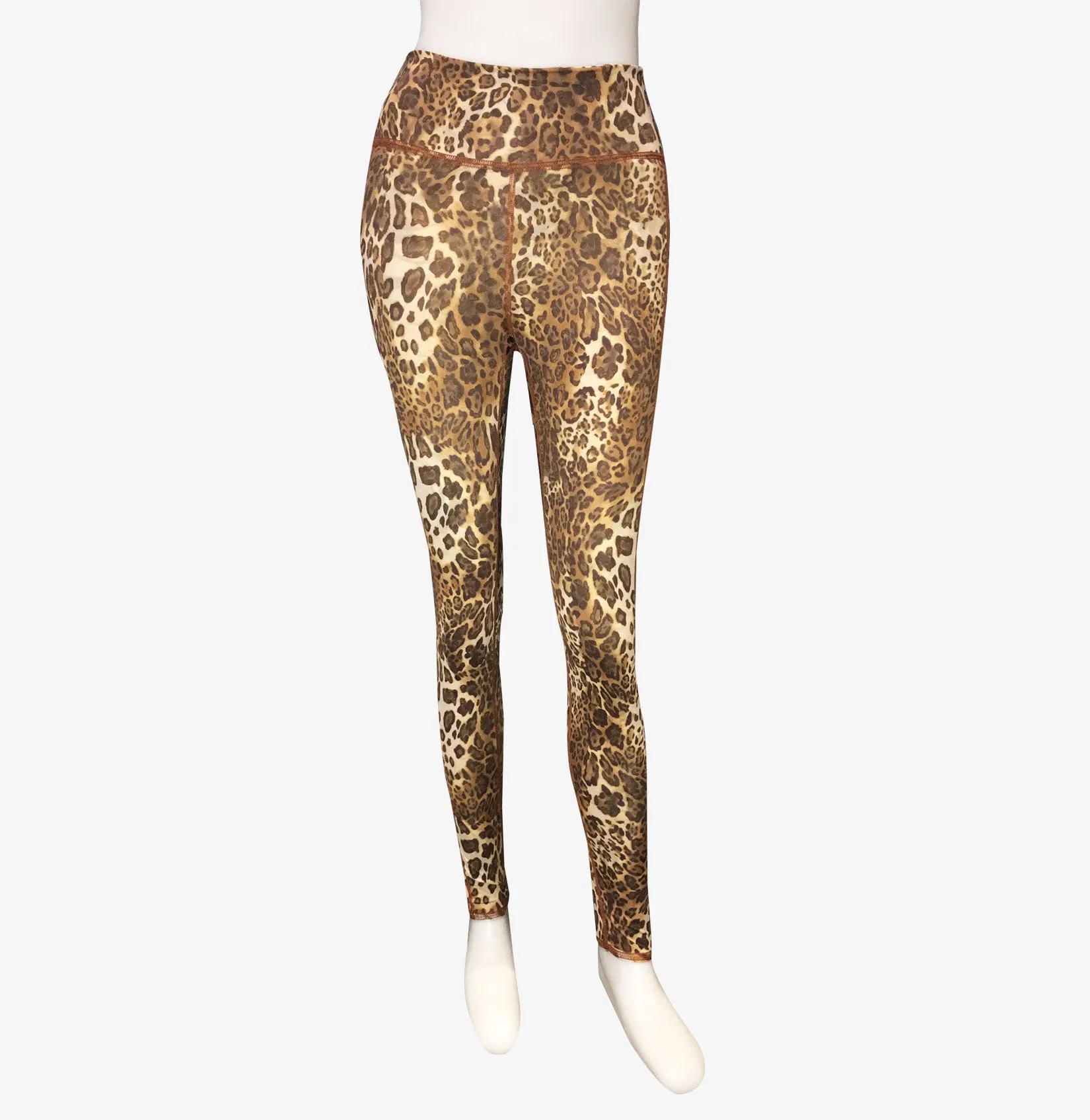 LEGGINGS BROWN TIGER/LEOPARD