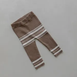 Leggings - Natural Stripe