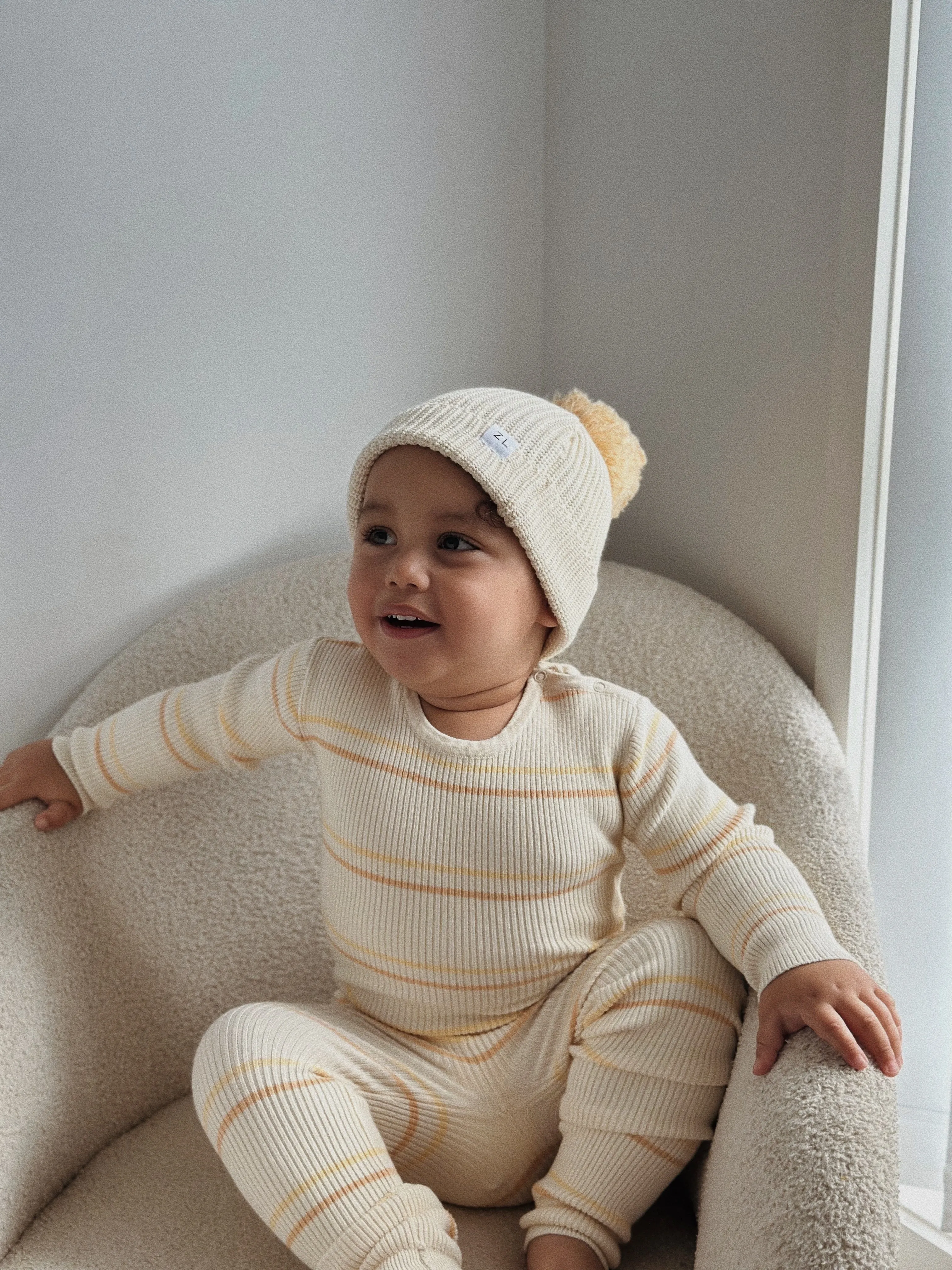 LEGGINGS | VANILLA STRIPE