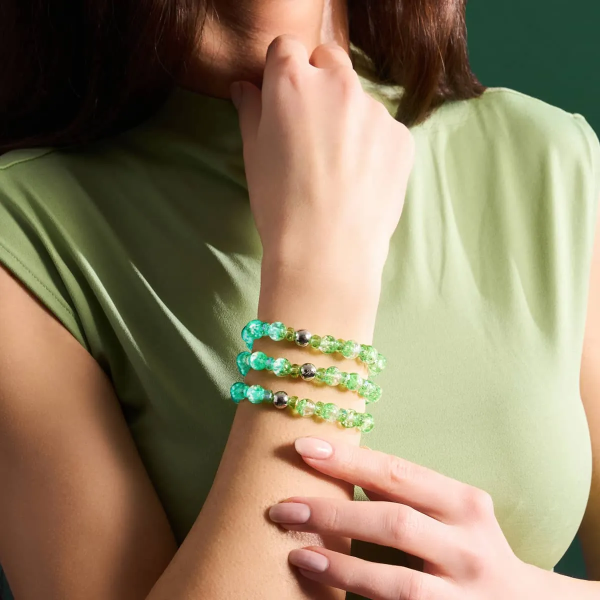 Limelight | Firefly Glass Snow Globe Bracelet