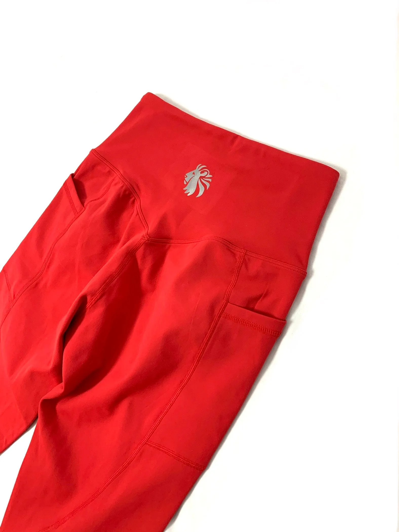 Limitless Leggings - Fiery Red
