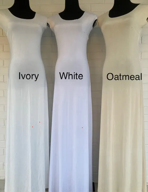 Lizzy Slip Cap Sleeve Scoop Neck Dress Slip - MATERNITY