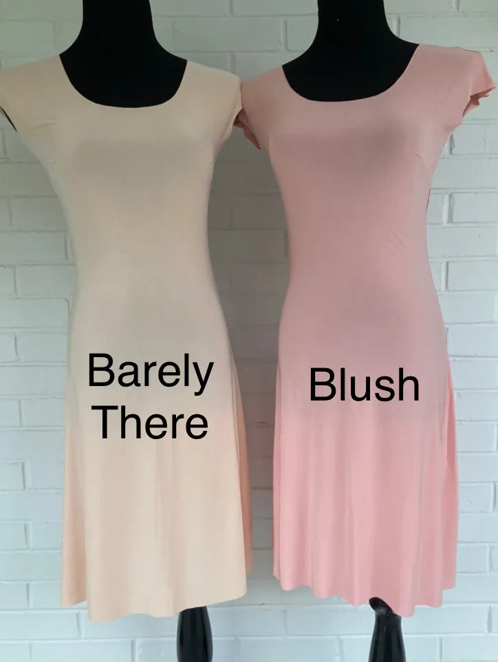Lizzy Slip Cap Sleeve Scoop Neck Dress Slip