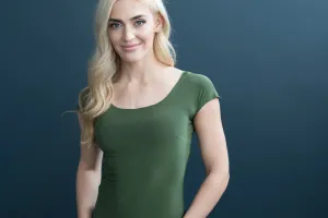 Lizzy Slip Cap Sleeve Scoop Neck Tee Slip - LE ♥