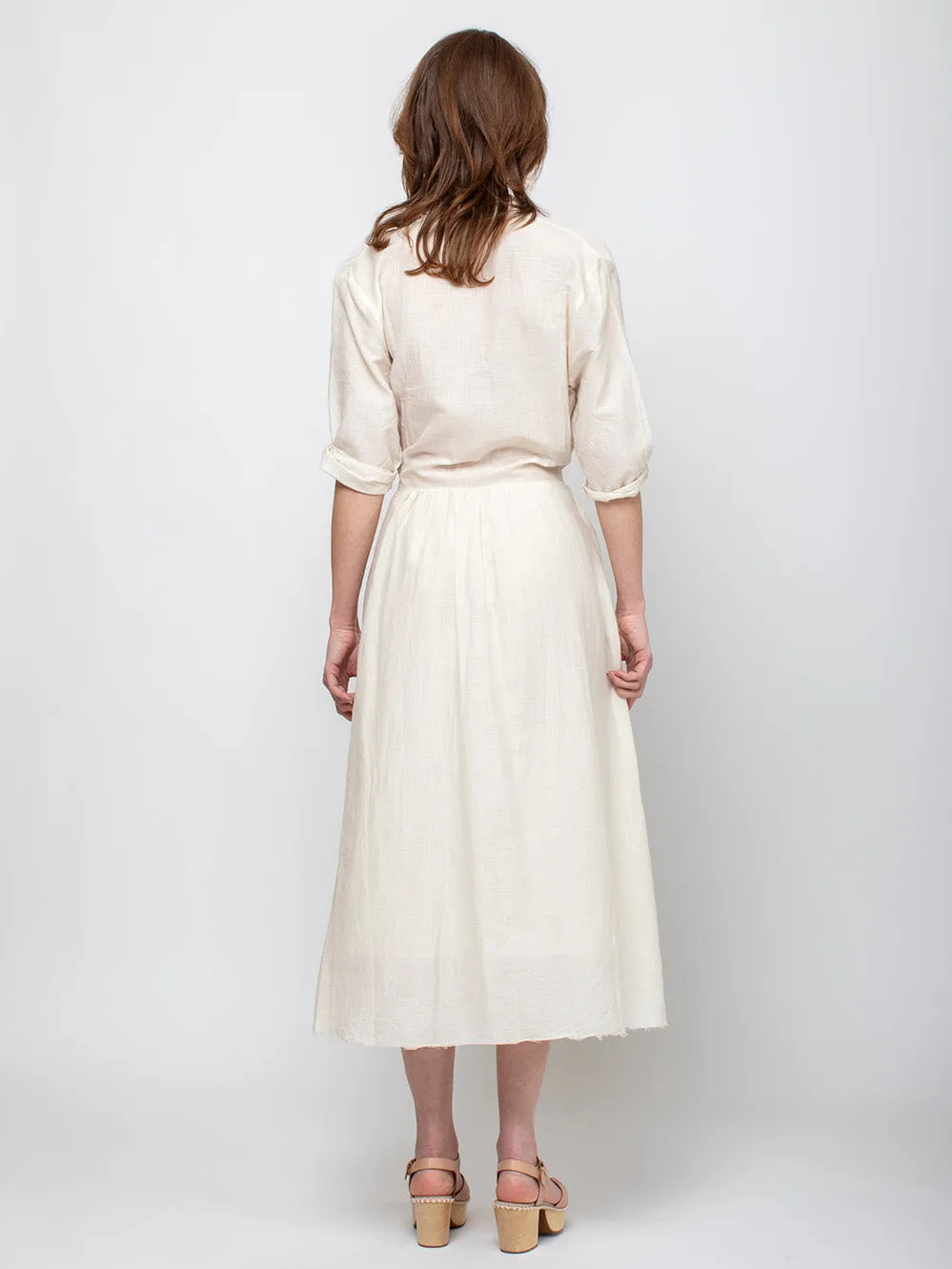 Lutece Dress - Ecru