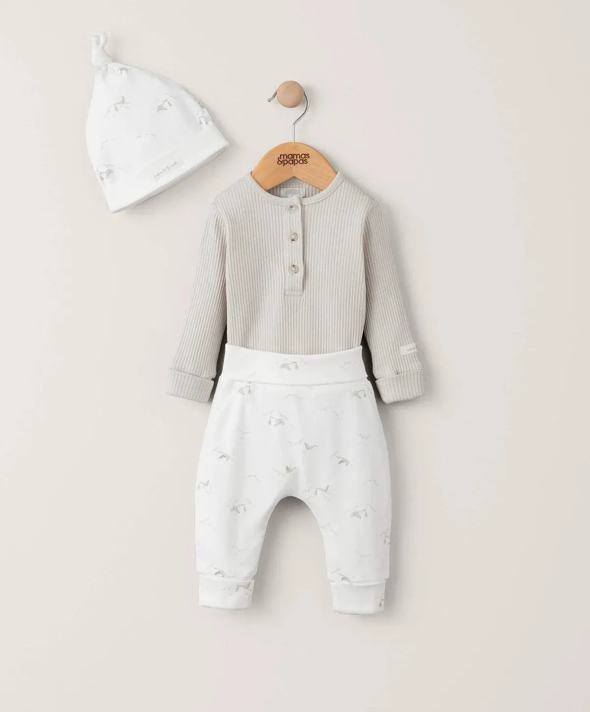 Mamas & Papas Stork My First Outfit Set - 3 Piece Set
