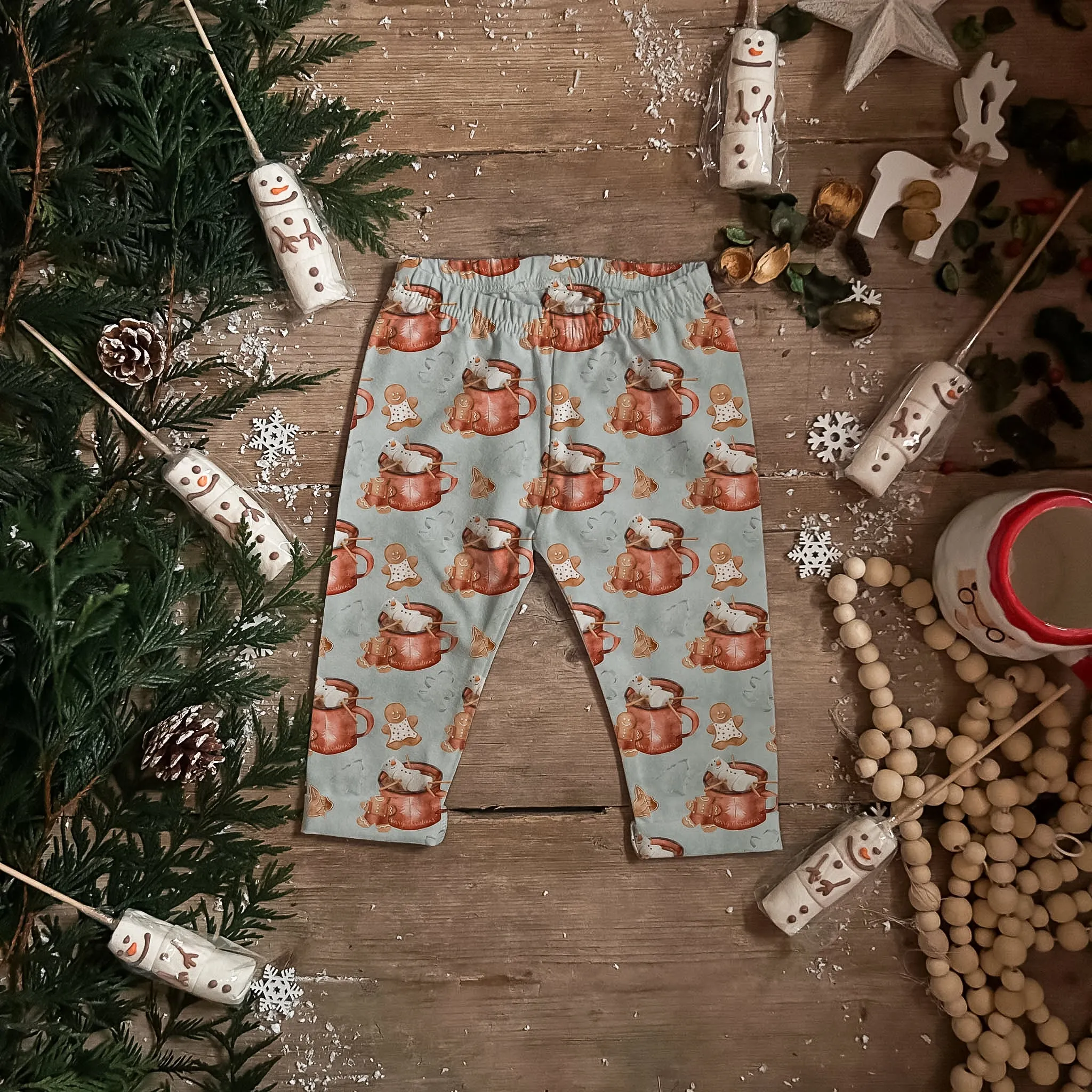 Marshmallow Man Cropped Leggings