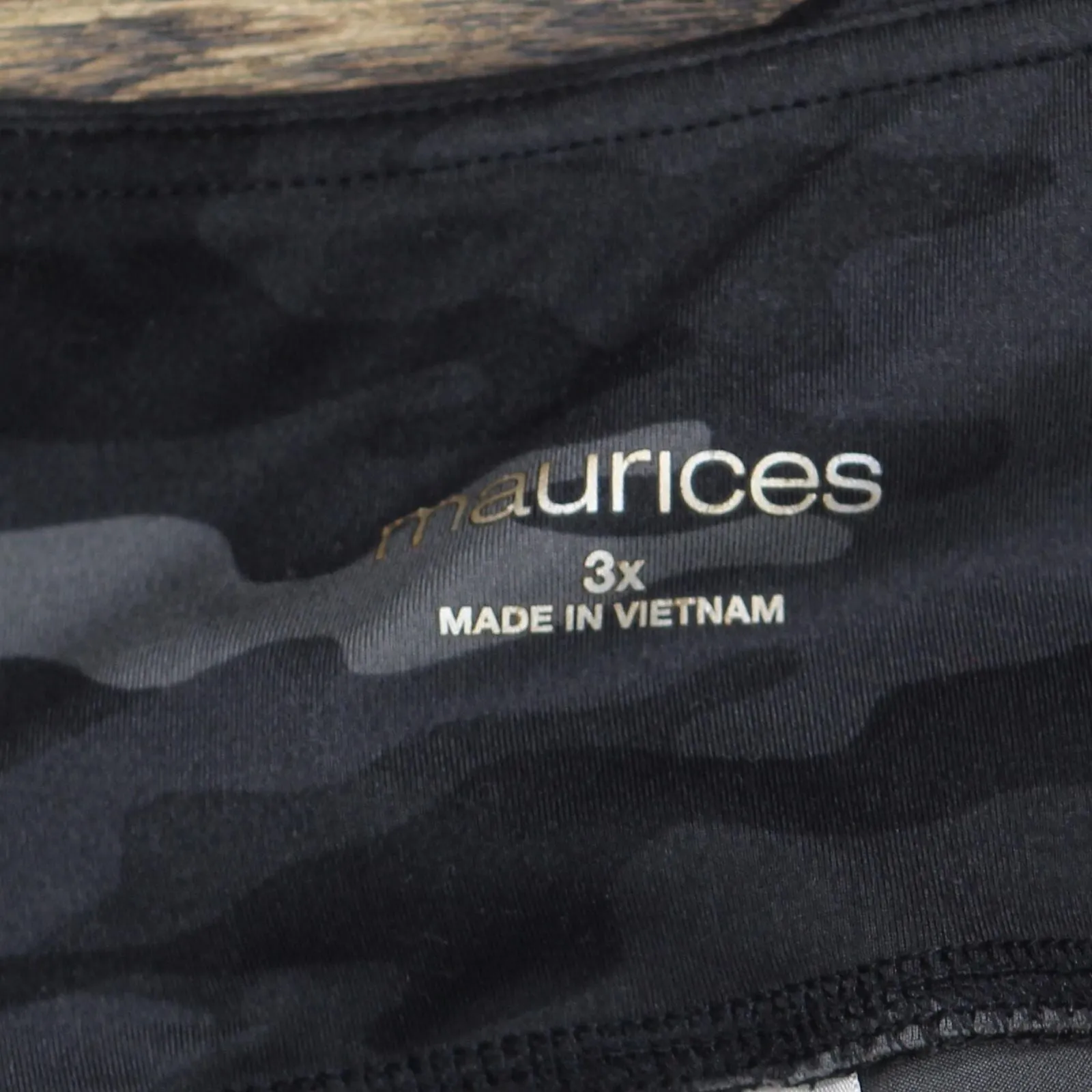 Maurices Womens Stretch Plus Size Active Leggings 166fbdf5d0c920 Gray Camo 3X