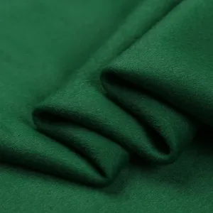 Melton Bottle Green Fabric 150 cm