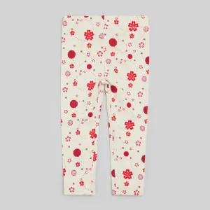Miles the Label - Ornamental Floral Print Leggings - Birch